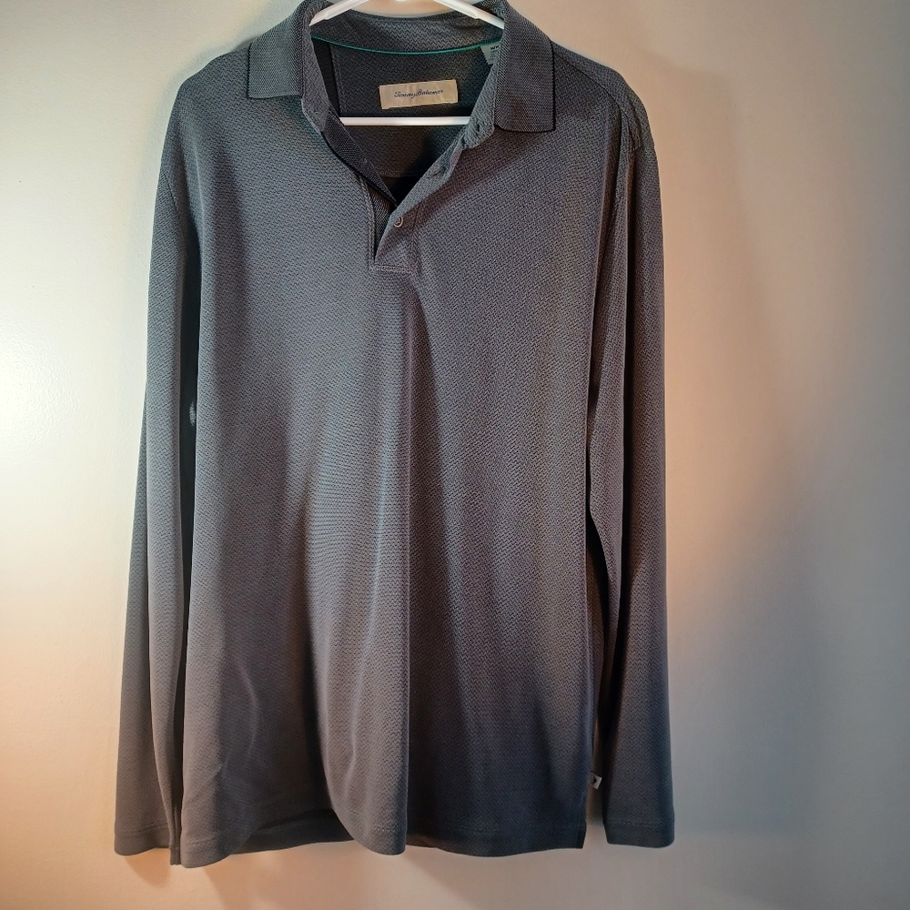Tommy Bahama Medium Gray Long Sleeve Shirt